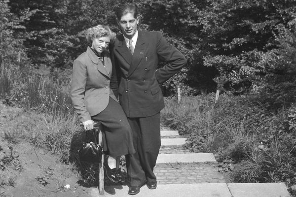 1954 Elfriede Kaiser und Wendelin Krämer