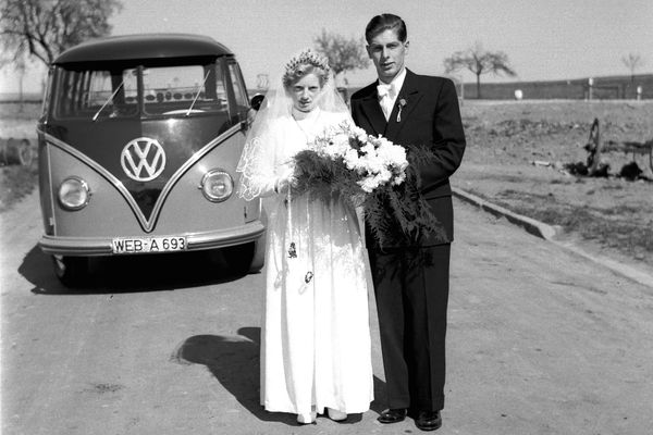 01.05.1957 Hochzeit Wendelin und Elfriede Krämer